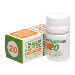 COMPLEXO 20 AESCULUS 60 COMPRIMIDOS HEMORROIDA - ALMEIDA PRADO