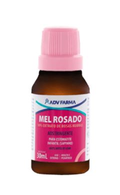 MEL ROSADO SOLUCAO 30ML - ADV .