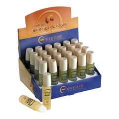 MANTEIGA DE CACAU ROLLON 24UN 5ML - EVELIZE
