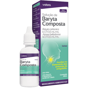 BARYTA COMPOSTA BARYTA 6CH 0,5ML ATROPA 4CH 0,5ML 30ML - VIDORA