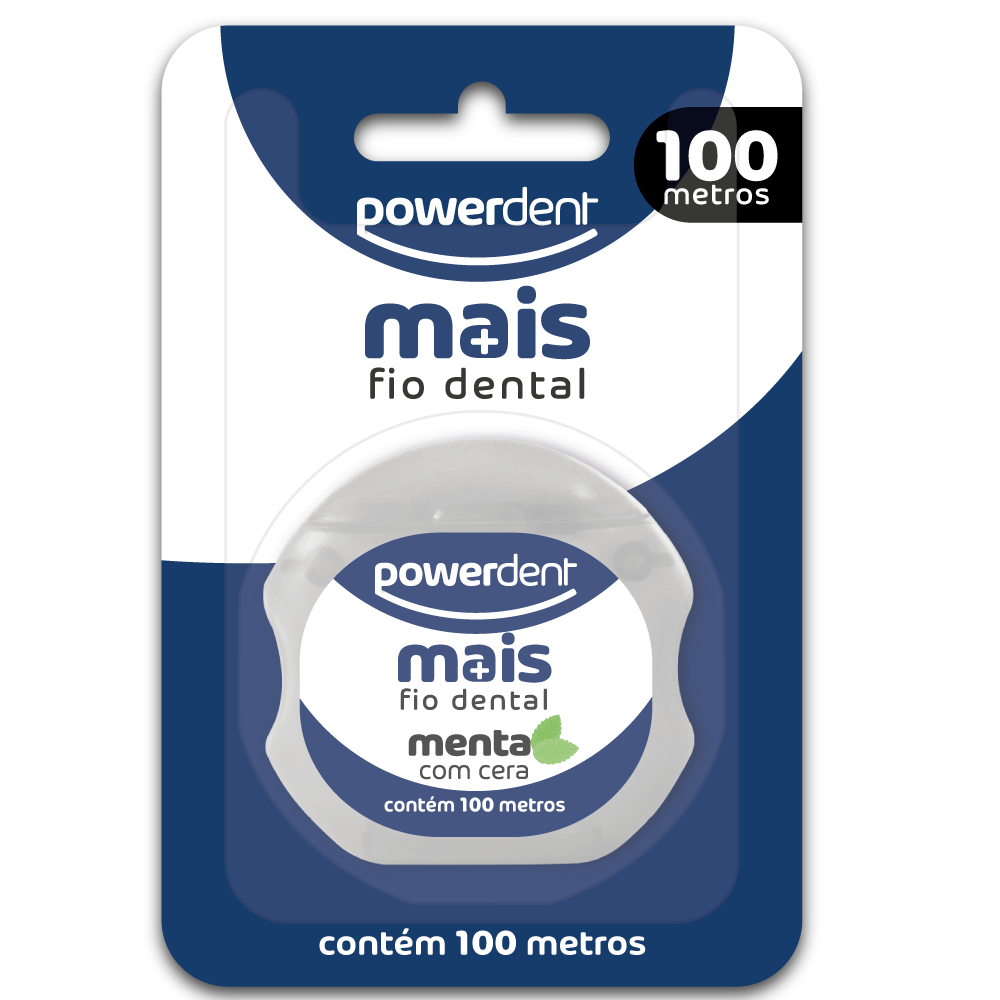 FIO DENTAL LIGHT 100M MENTA REF 1117 - POWERDENT
