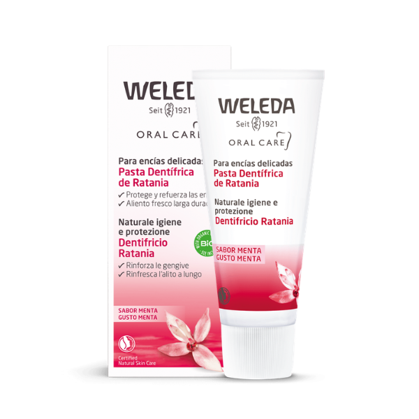 *CREME DENTAL DE RATANIA ORAL CARE 75ML SEM FLUOR - WELEDA