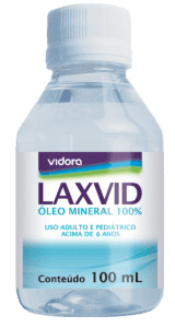 LAXVID OLEO MINERAL FRASCO 100ML USO ORAL - VIDORA