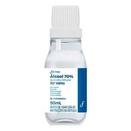 ALCOOL ETILICO 70% 50ML - FARMAX .