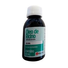 OLEO DE RICINO FRASCO 60ML USO ORAL - RIOQUIMICA