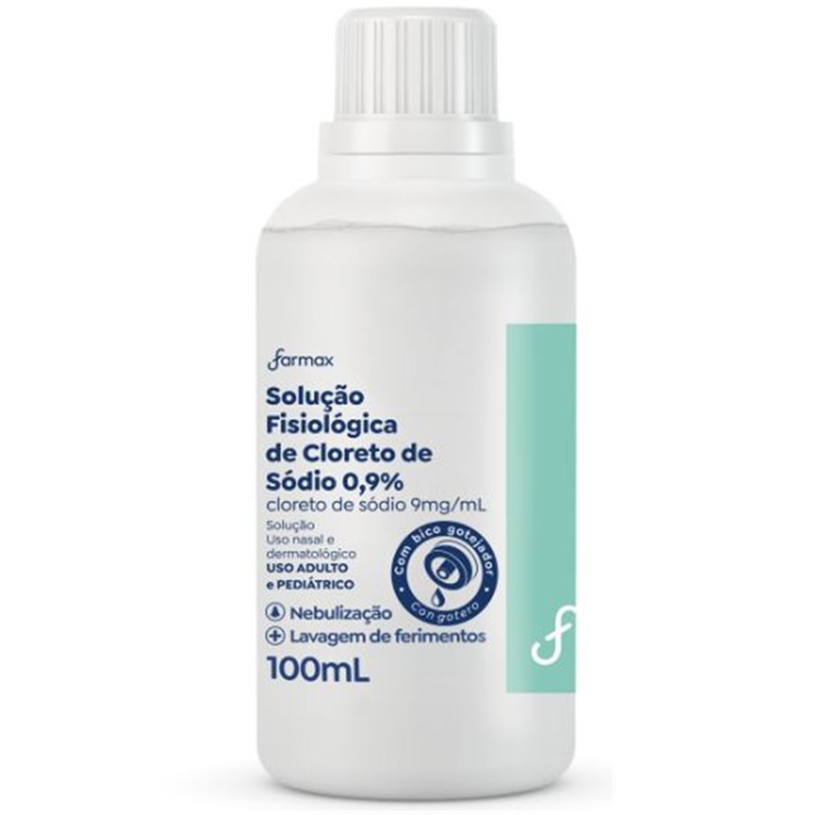 SOLUCAO FISIOLOGICA 0.9% 100ML BICO