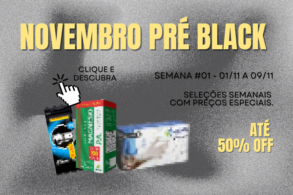Promoções do Mês - até 50% off!